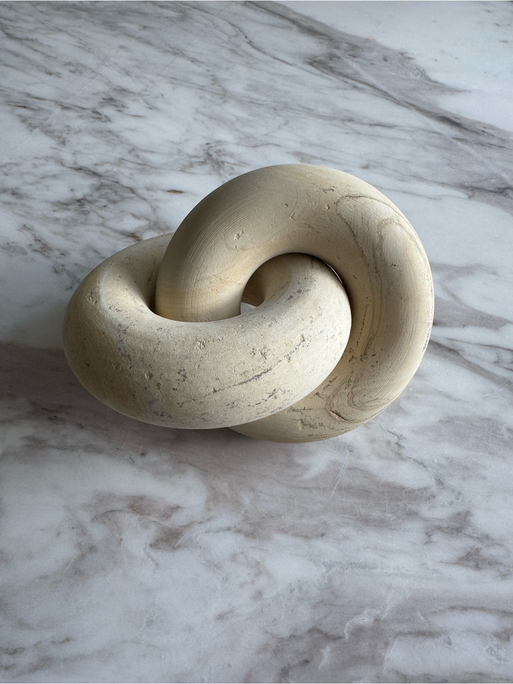 Studio McGee - Limestone Knot Figurine